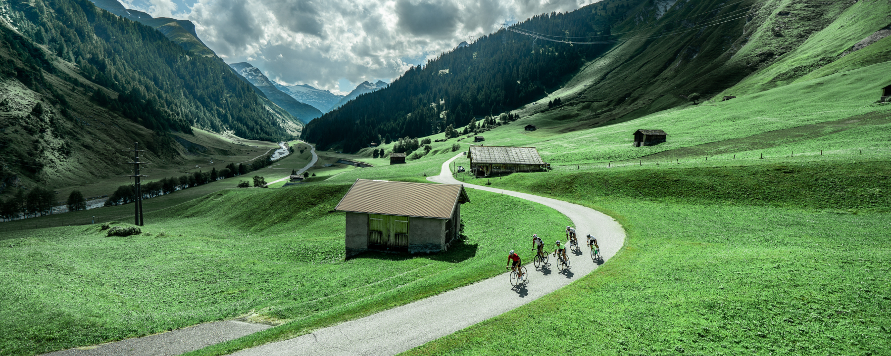 Rennrad-Route Quellregion Rhein Weg nach Biasca
