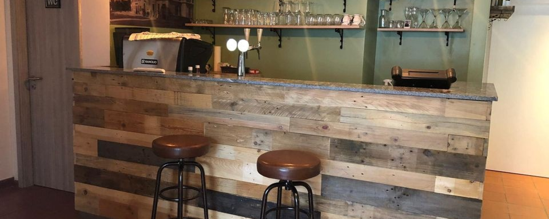 Il bar del Ristorante Al Pont Vecc