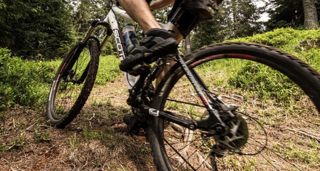 mtb in Pian Cales, San Bernardino (GR)