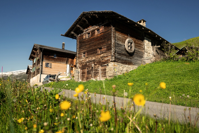 Museo di storia locale di Camanaboden nella valle di Safien