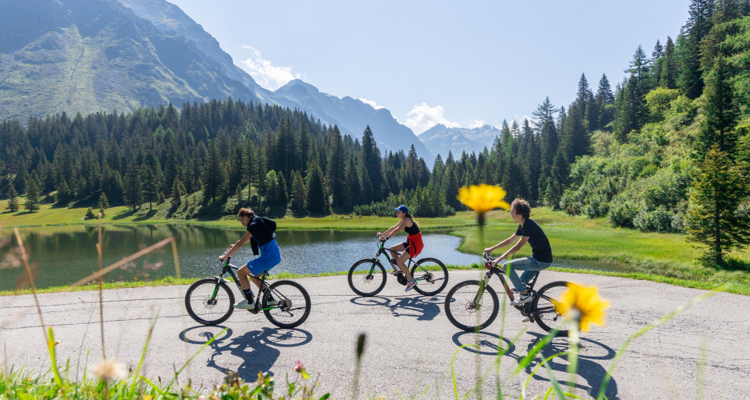 Mountain Bike al Lago Doss Mountain bike al lago Doss