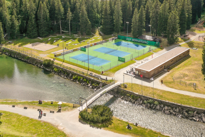 Scorcio sul Centro Sportivo di San Bernardino Centro Sportivo San Bernardino e le sue attività