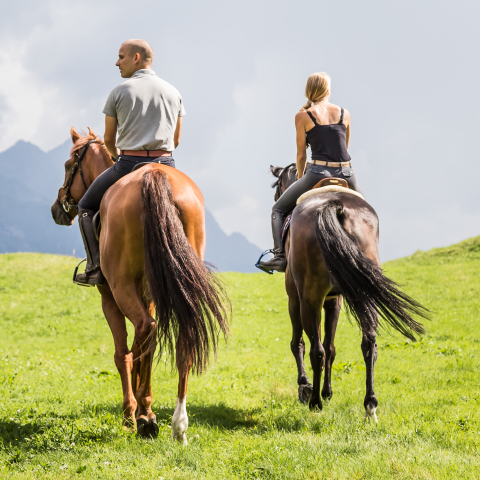 passeggiata a cavallo