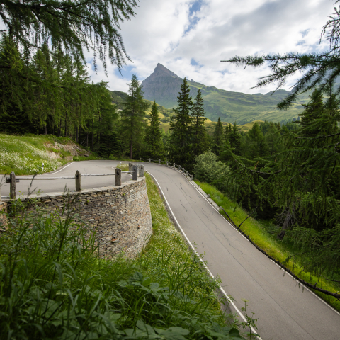 Passo San Bernardino, Strada Commerciale e Pizzo Uccello Passo San Bernardino, Strada Commerciale e Pizzo Uccello