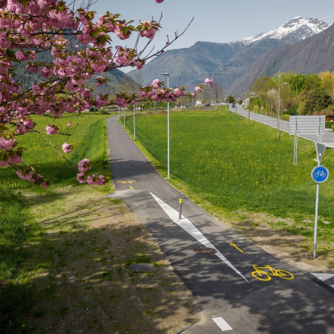 Pista ciclabile Mesolcina