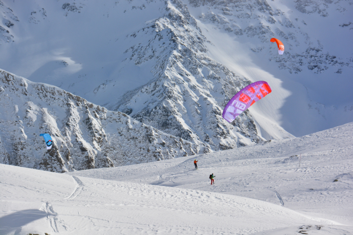 Snowkite